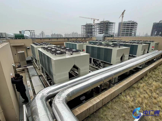 風冷熱泵機組降噪治理